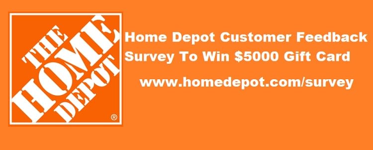 www.homedepot.com survey